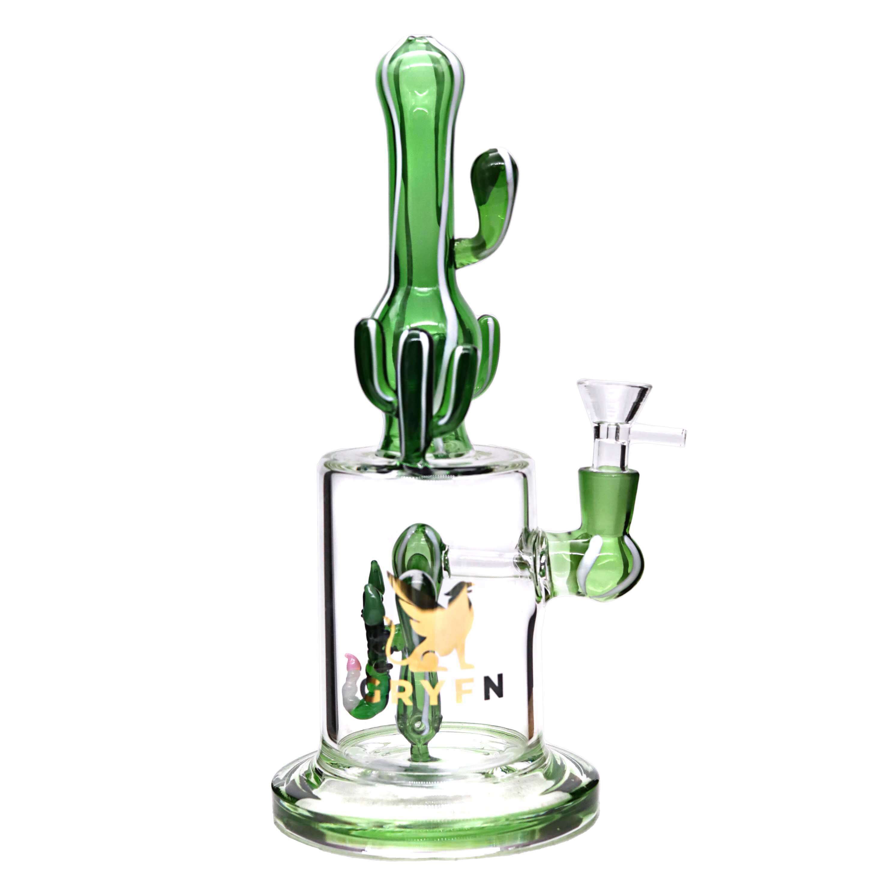 GRYFN Cardon Cactus Waterpipe (VYAGAD58) | 10 inch | Assorted Colors product image